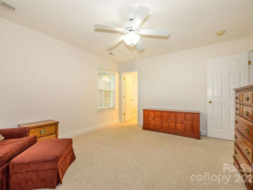 12617 Hill Pine Road, Midland, NC 28107.  MLS# CAR4291136, YatesRealty ID 33201. Primary suite features a ceiling fan and 2