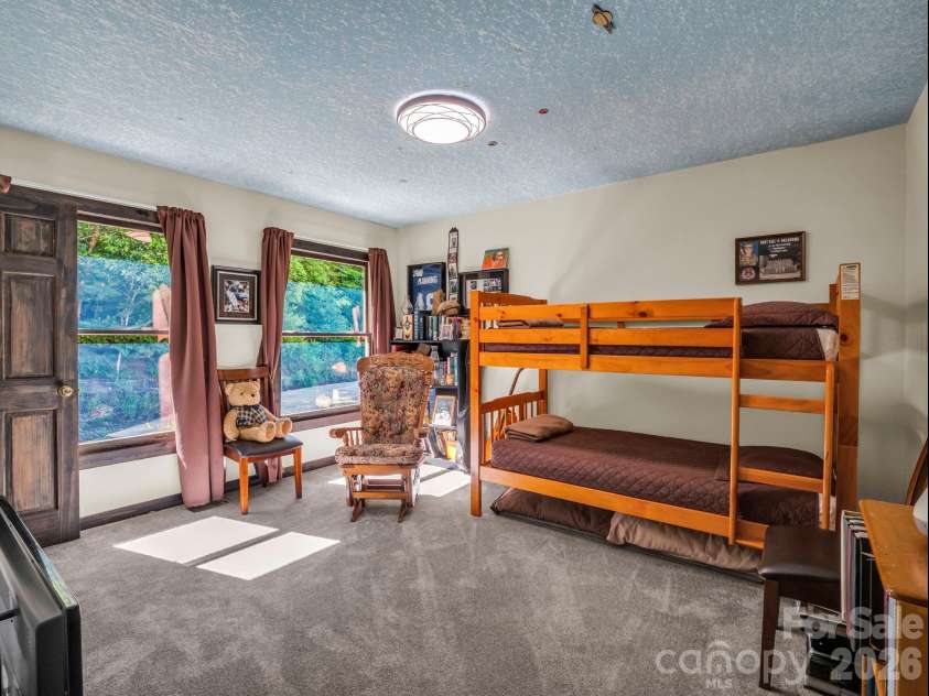 1025 Jeter Mountain Road, Penrose, NC 28766.  MLS# CAR4397105, YatesRealty ID 33202. Bedroom 2 