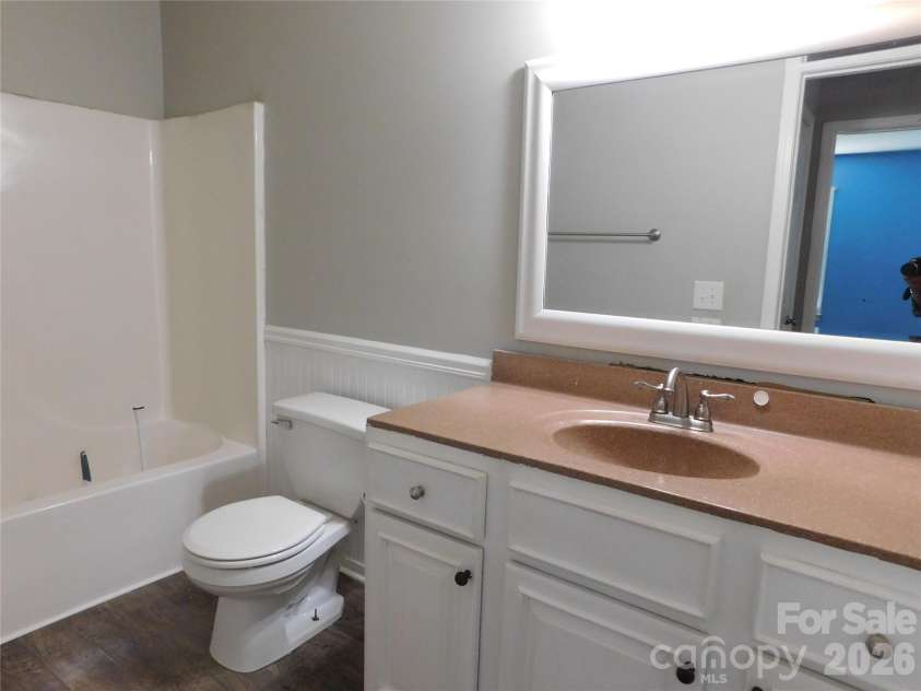 2707 Plantation Way, Albemarle, NC 28001.  MLS# CAR4390049, YatesRealty ID 33203. Hall bathroom