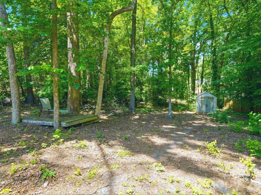 21904 Torrence Chapel Road, Cornelius, NC 28031.  MLS# CAR4380409, YatesRealty ID 33207. So much privacy