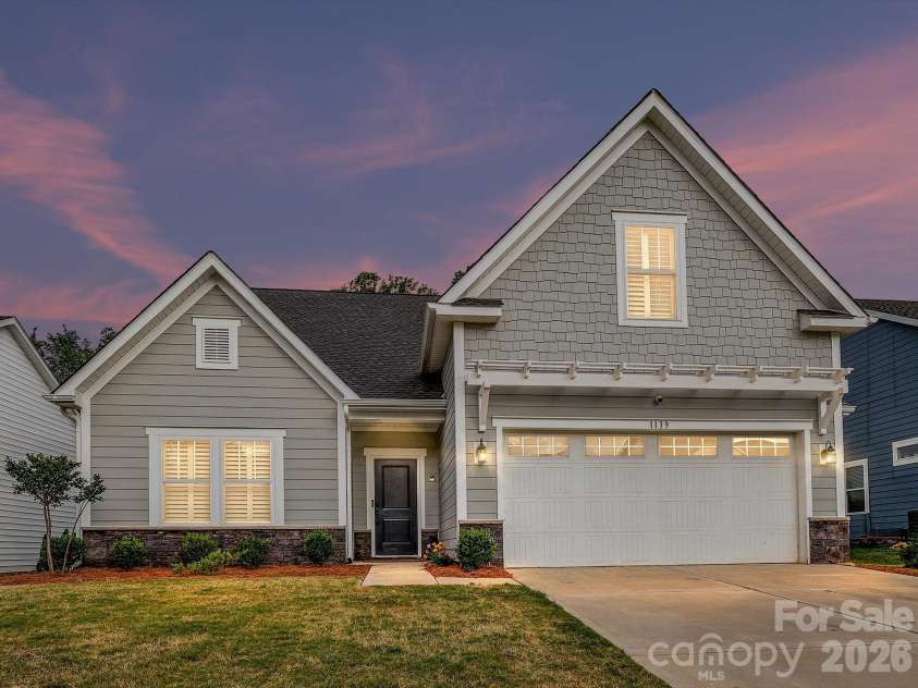 1139 Stone Marker Drive, Monroe, NC 28112.  MLS# CAR4410417, YatesRealty ID 33208. 