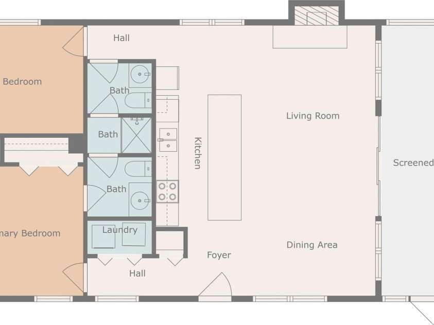 148 Piney Overlook Lane, Saluda, NC 28773.  MLS# CAR4284735, YatesRealty ID 33213. Floor Plan