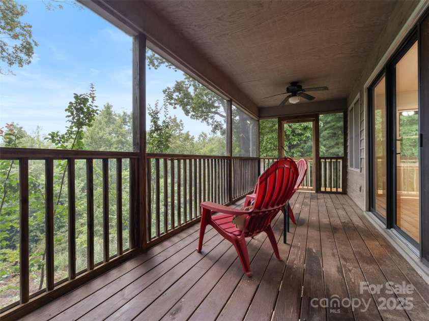 148 Piney Overlook Lane, Saluda, NC 28773.  MLS# CAR4284735, YatesRealty ID 33213. Long range, year-round views
