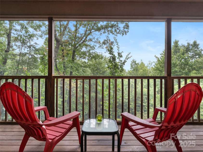 148 Piney Overlook Lane, Saluda, NC 28773.  MLS# CAR4284735, YatesRealty ID 33213. Slow mountain mornings