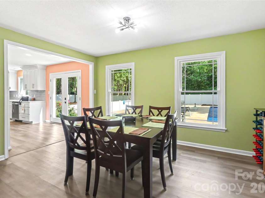 227 Dileen Drive, Concord, NC 28025.  MLS# CAR4396779, YatesRealty ID 33219. Dining Room is intimate yet Central to the Home