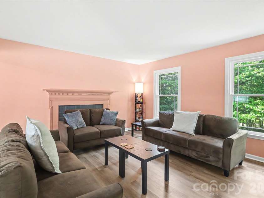 227 Dileen Drive, Concord, NC 28025.  MLS# CAR4396779, YatesRealty ID 33219. Enjoy a Fireplace in the Living Room!