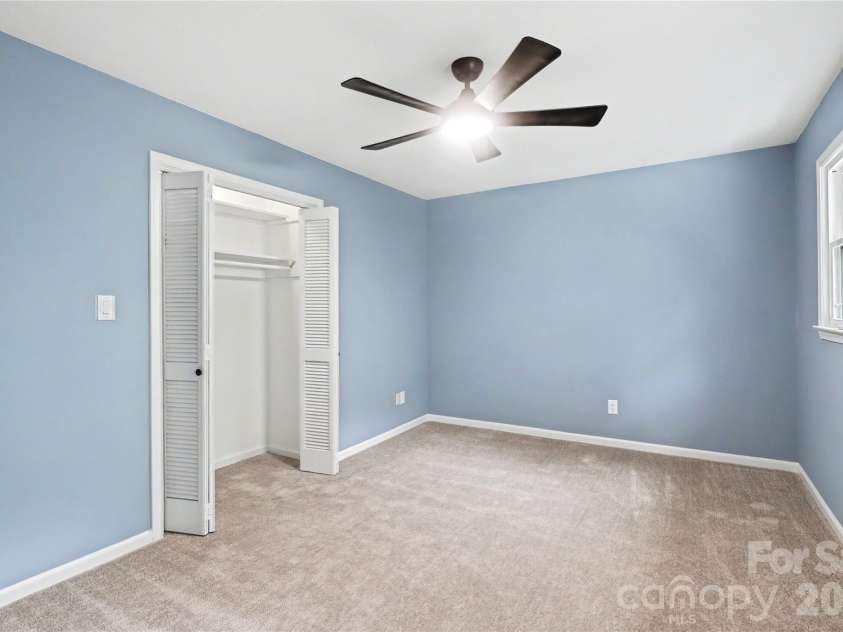 227 Dileen Drive, Concord, NC 28025.  MLS# CAR4396779, YatesRealty ID 33219. Front Bedroom with a nice sized Closet