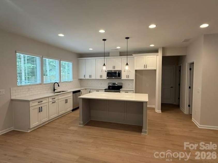 307 Sowers Ferry Road, Spencer, NC 28144.  MLS# CAR4384527, YatesRealty ID 33224. Kitchen with large island
