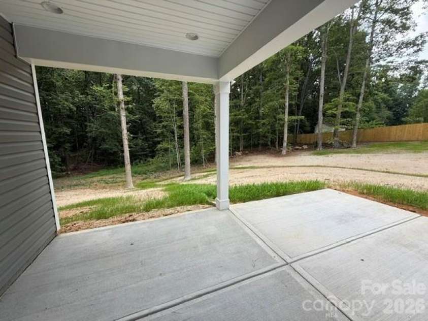 307 Sowers Ferry Road, Spencer, NC 28144.  MLS# CAR4384527, YatesRealty ID 33224. View from covered porch