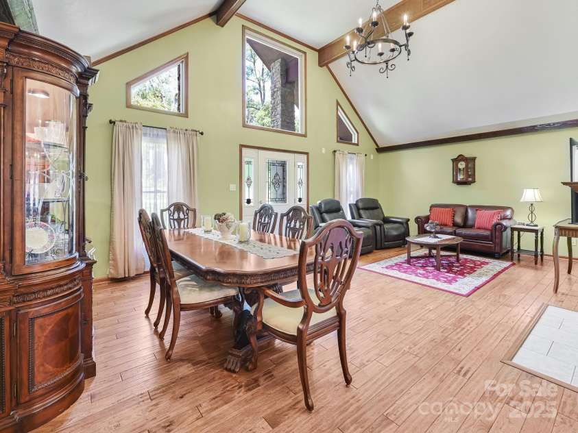20 Brooks Cove Road, Candler, NC 28715.  MLS# CAR4255964, YatesRealty ID 33230. Formal dining area