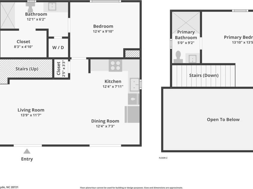160 Blazing Star Lane, Clyde, NC 28721.  MLS# CAR4292410, YatesRealty ID 33231. Floor Plan