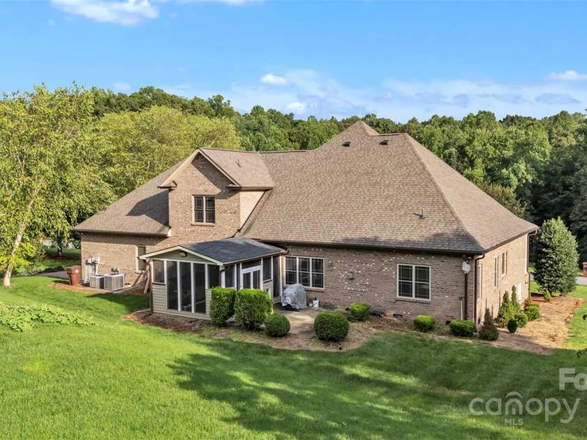 1163 Willow Creek Drive, Newton, NC 28658.  MLS# CAR4290632, YatesRealty ID 33232. Backyard