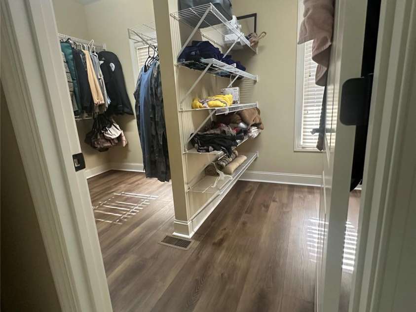 1163 Willow Creek Drive, Newton, NC 28658.  MLS# CAR4290632, YatesRealty ID 33232. Primary BR Walk-in closet