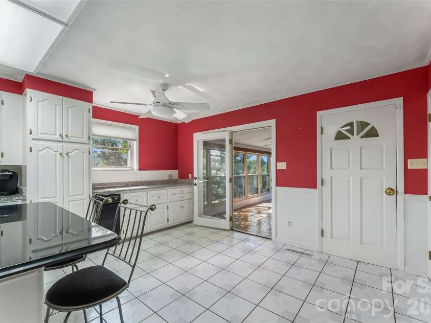5305 Icard Ridge Road, Hickory, NC 28601.  MLS# CAR4388670, YatesRealty ID 33237. View from kitchen window