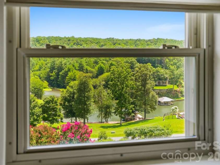 5305 Icard Ridge Road, Hickory, NC 28601.  MLS# CAR4388670, YatesRealty ID 33237. View from kitchen window