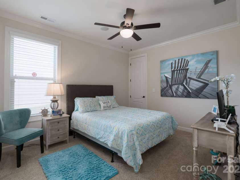 866 Tyne Drive, Fort Mill, SC 29715.  MLS# CAR4248986, YatesRealty ID 33238. Main Level Secondary Bedroom