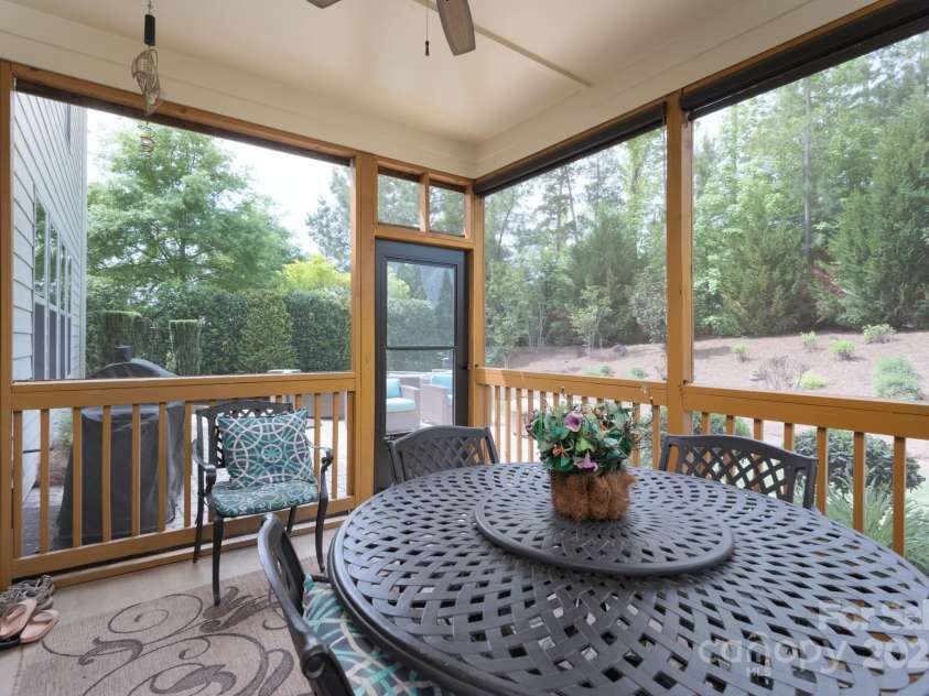 866 Tyne Drive, Fort Mill, SC 29715.  MLS# CAR4248986, YatesRealty ID 33238. Rear Screened in Porch