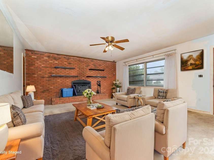 1213 Carolyn Drive, Albemarle, NC 28001.  MLS# CAR4292046, YatesRealty ID 33239. Virtually staged