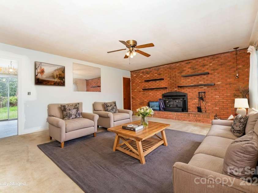 1213 Carolyn Drive, Albemarle, NC 28001.  MLS# CAR4292046, YatesRealty ID 33239. Virtually staged