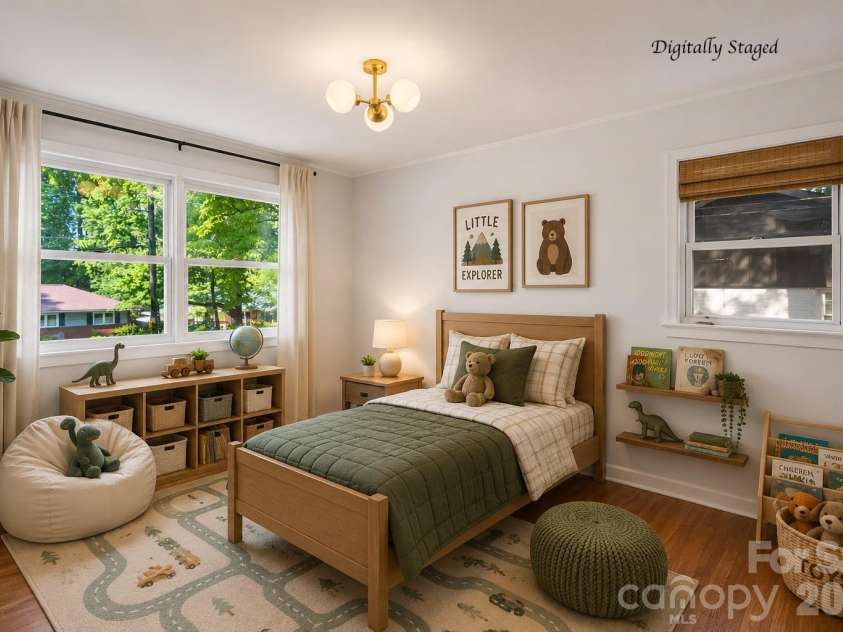 3840 Colebrook Road, Charlotte, NC 28215.  MLS# CAR4384060, YatesRealty ID 33239. VIRTUALLY Staged bedroom #3