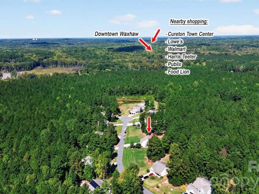 8122 Mossy Rock Road, Waxhaw, NC 28173.  MLS# CAR4430192, YatesRealty ID 33242. Conveniences nearby!