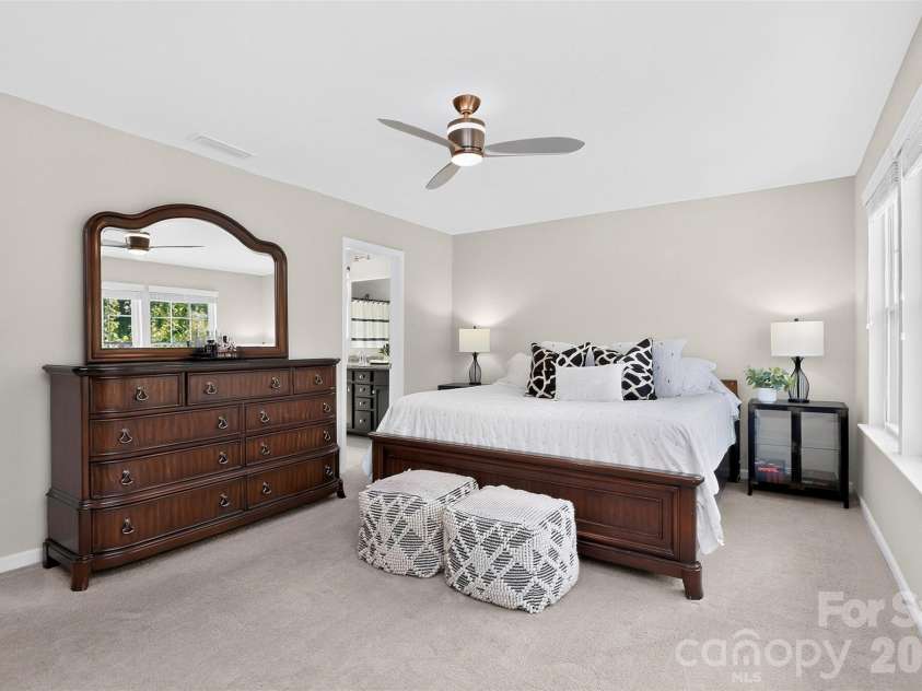 8122 Mossy Rock Road, Waxhaw, NC 28173.  MLS# CAR4430192, YatesRealty ID 33242. Primary Bedroom - 2nd Level