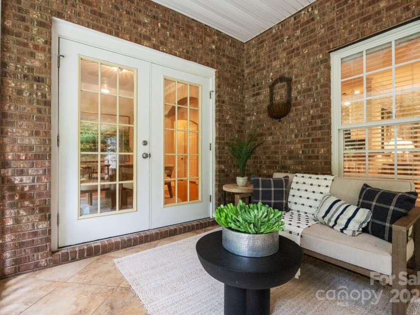 501 Colonels Court, Clover, SC 29710.  MLS# CAR4288032, YatesRealty ID 33243. You can also access the breakfast nook from the back porch.