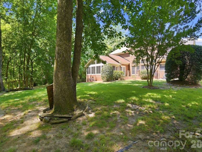 11649 James Richard Drive, Charlotte, NC 28277.  MLS# CAR4382209, YatesRealty ID 33244. Backyard