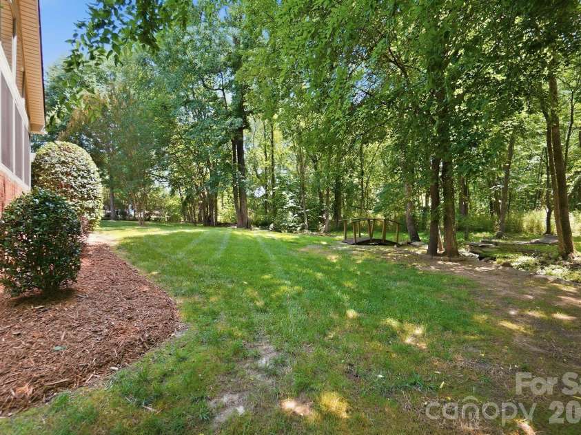 11649 James Richard Drive, Charlotte, NC 28277.  MLS# CAR4382209, YatesRealty ID 33244. Backyard