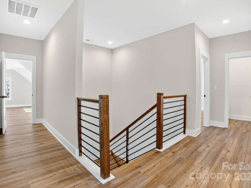 51 Windsor Drive, Taylorsville, NC 28681.  MLS# CAR4325749, YatesRealty ID 3325. 2nd Floor Hallway