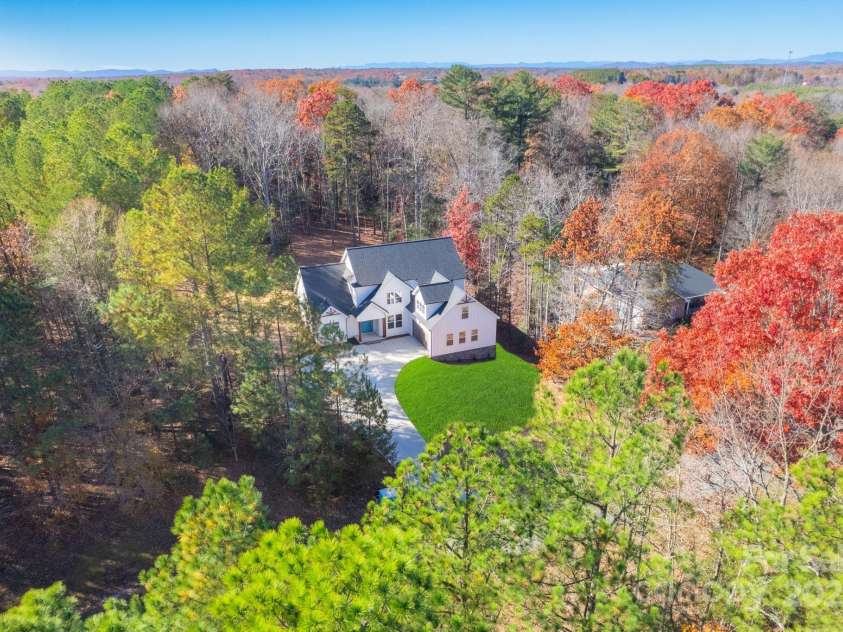 51 Windsor Drive, Taylorsville, NC 28681.  MLS# CAR4325749, YatesRealty ID 3325. Aerial