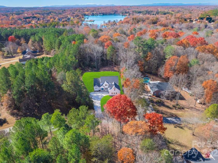 51 Windsor Drive, Taylorsville, NC 28681.  MLS# CAR4325749, YatesRealty ID 3325. Aerial