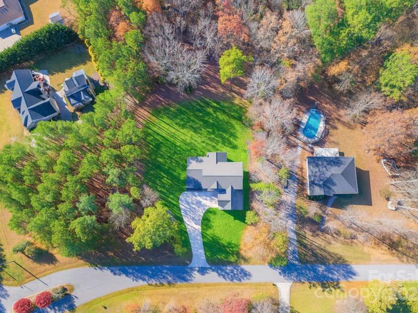 51 Windsor Drive, Taylorsville, NC 28681.  MLS# CAR4325749, YatesRealty ID 3325. Aerial