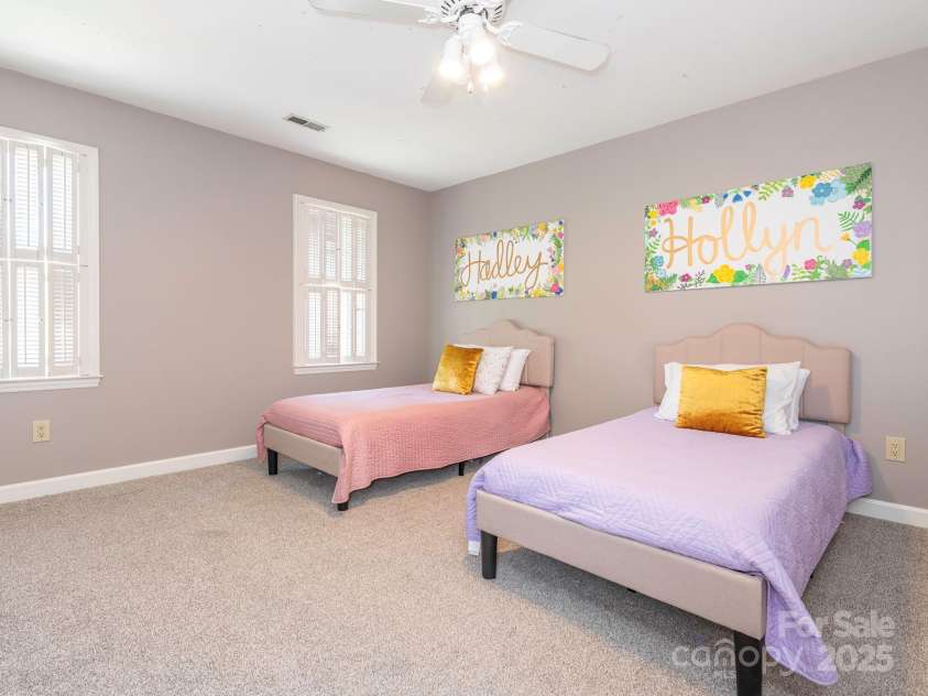 1231 Bennington Drive, Concord, NC 28027.  MLS# CAR4285344, YatesRealty ID 33260. 2ND BEDROOM UPSTAIRS WITH NEW CARPET/PAINT