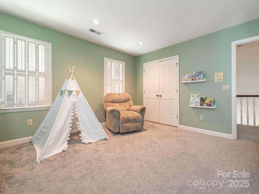 1231 Bennington Drive, Concord, NC 28027.  MLS# CAR4285344, YatesRealty ID 33260. 3RD BEDROOM UPSTAIRS WITH NEW CARPET/PAINT