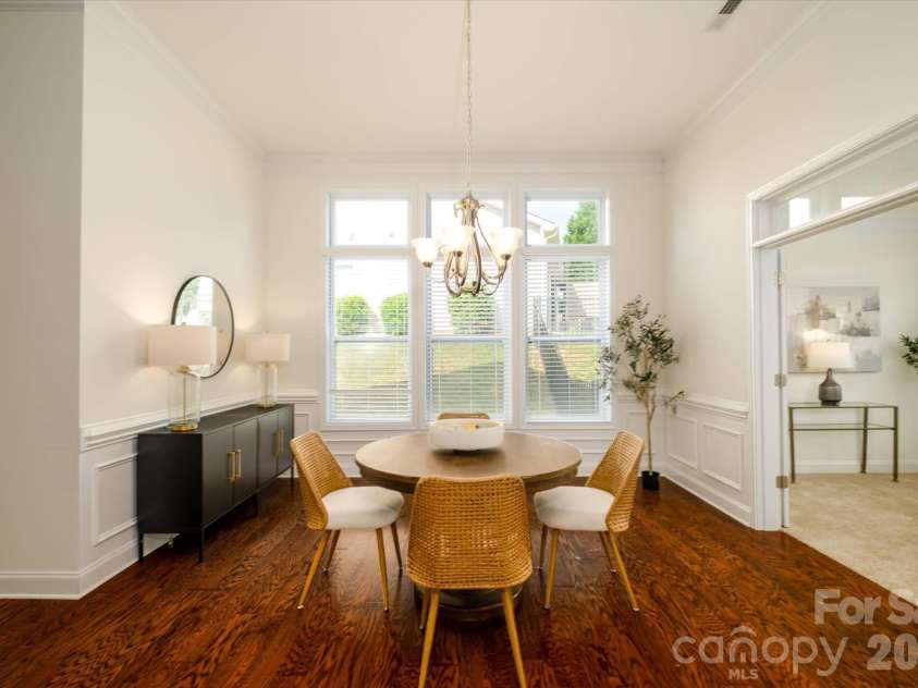 3743 Salvistrin Street, Charlotte, NC 28214.  MLS# CAR4396458, YatesRealty ID 33263. Dining room