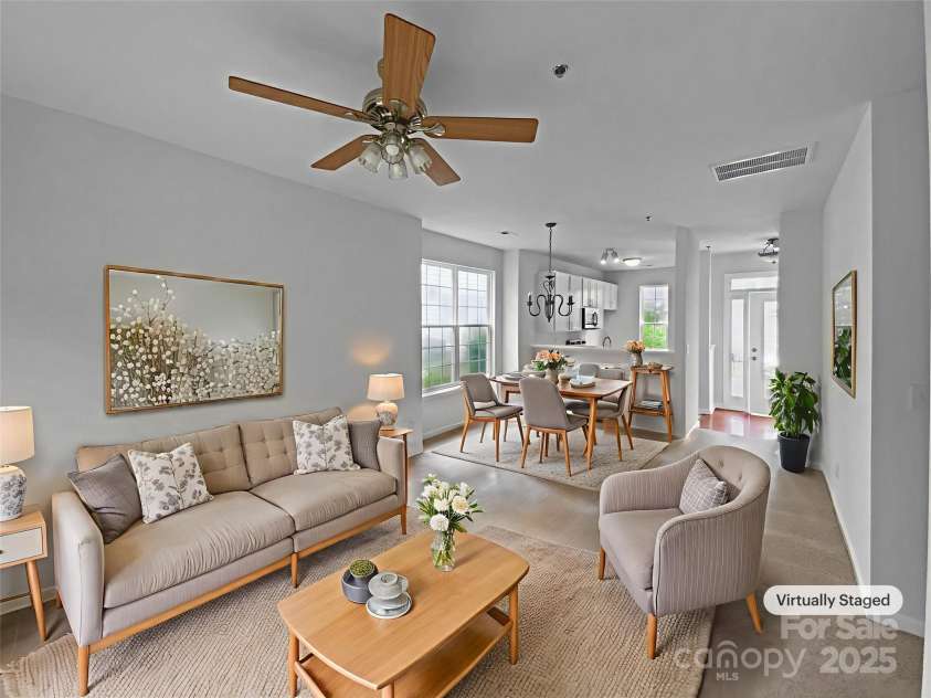 6612 Tor Drive, Charlotte, NC 28269.  MLS# CAR4291073, YatesRealty ID 33264. Virtually Staged