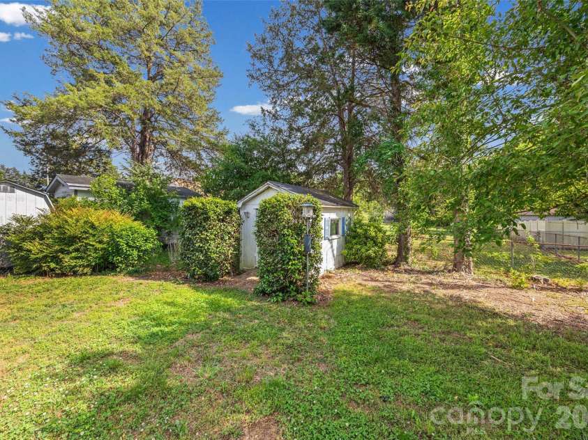 504 Carson Road, Gastonia, NC 28052.  MLS# CAR4377529, YatesRealty ID 33282. Backyard