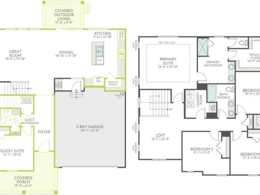 7023 Short Stirrup Lane, Mint Hill, NC 28227.  MLS# CAR4291701, YatesRealty ID 33286. Floorplan