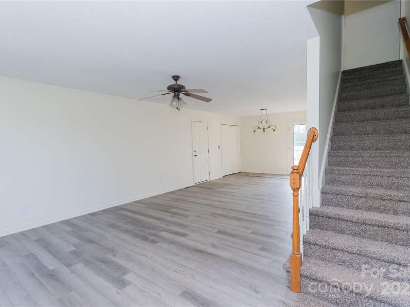 1083 Elljoy Lane, Salisbury, NC 28146.  MLS# CAR4263948, YatesRealty ID 33289. Entry and Greatroom