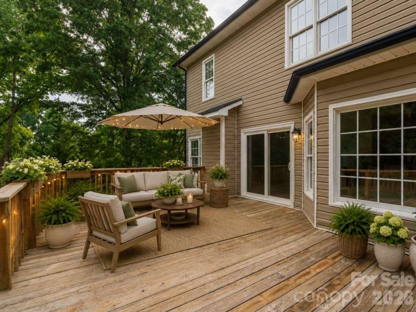 2116 Quail Drive, Concord, NC 28027.  MLS# CAR4389135, YatesRealty ID 33289. Virtually staged.
