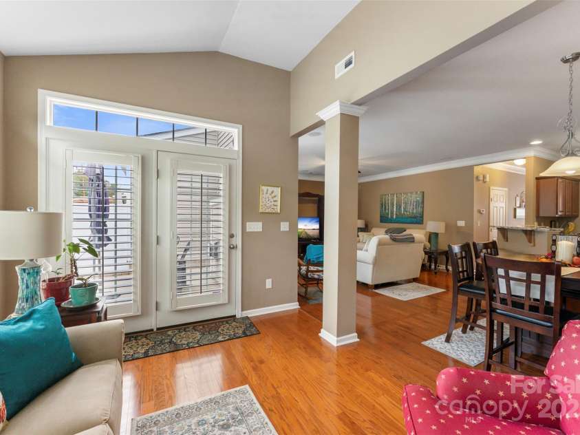 370 Battery Circle, Clover, SC 29710.  MLS# CAR4309546, YatesRealty ID 333. Access to your private patio area from your sunroom area.