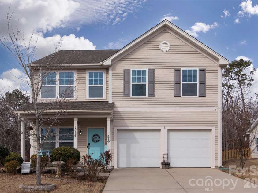 12848 Clydesdale Drive, Midland, NC 28107.  MLS# CAR4340099, YatesRealty ID 3330. Front view of property