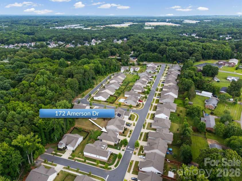 172 Amerson Drive, Rock Hill, SC 29730.  MLS# CAR4395671, YatesRealty ID 33302. 