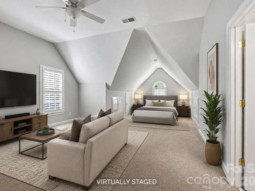 2110 Highland Forest Drive, Marvin, NC 28173.  MLS# CAR4390983, YatesRealty ID 33310. Virtually staged  bedroom