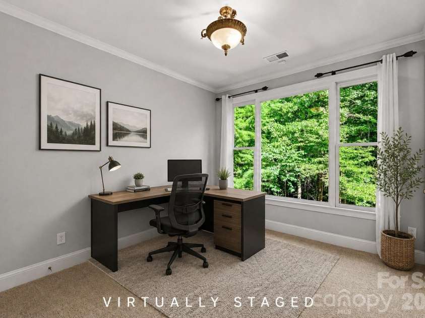 2110 Highland Forest Drive, Marvin, NC 28173.  MLS# CAR4390983, YatesRealty ID 33310. Virtually staged office