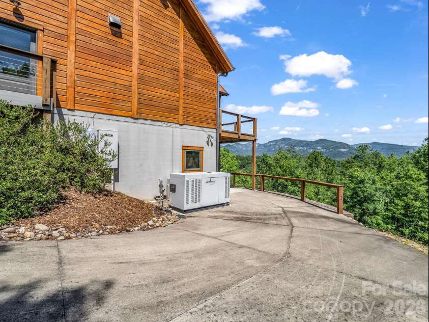 590 Boulder Ridge, Lake Lure, NC 28746.  MLS# CAR4390738, YatesRealty ID 33312. Lower driveway