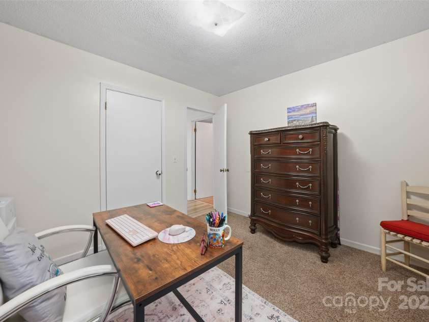 155 Timberlane Drive, Etowah, NC 28729.  MLS# CAR4290050, YatesRealty ID 33313. 3rd bedroom currently used as a home office