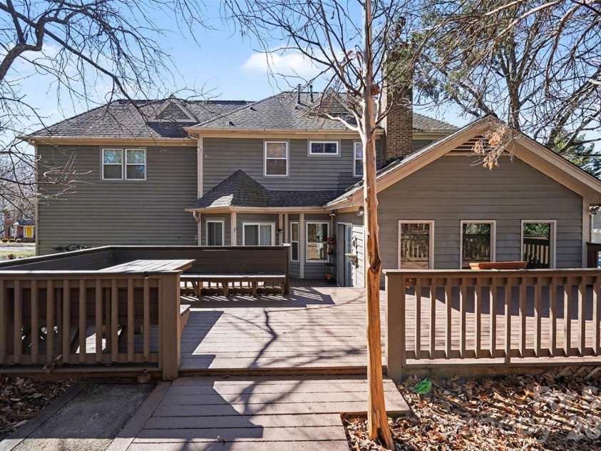 14115 Canvasback Drive, Charlotte, NC 28273.  MLS# CAR4337822, YatesRealty ID 33318. Multi decks for relaxation or entertaining