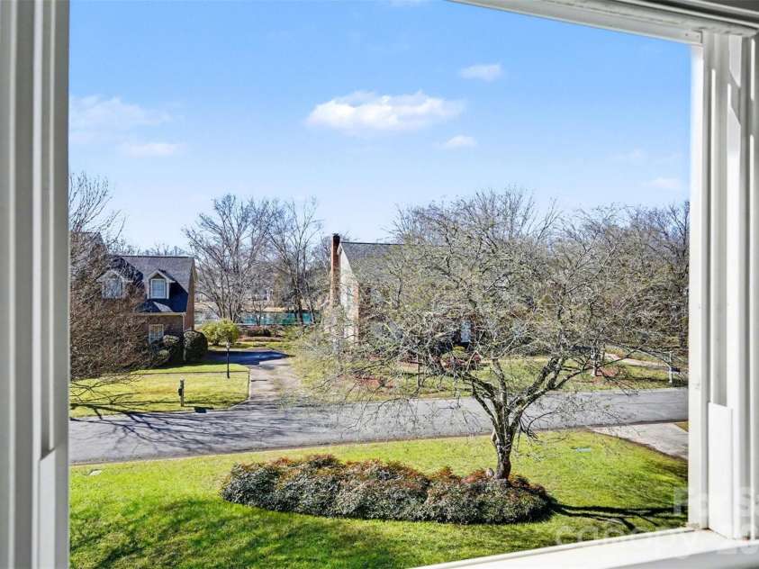 14115 Canvasback Drive, Charlotte, NC 28273.  MLS# CAR4337822, YatesRealty ID 33318. Pond view from upstairs